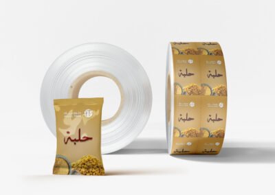 رول تغليف الحلبة