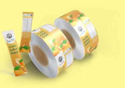 رول تغليف العصائر والمثلجات